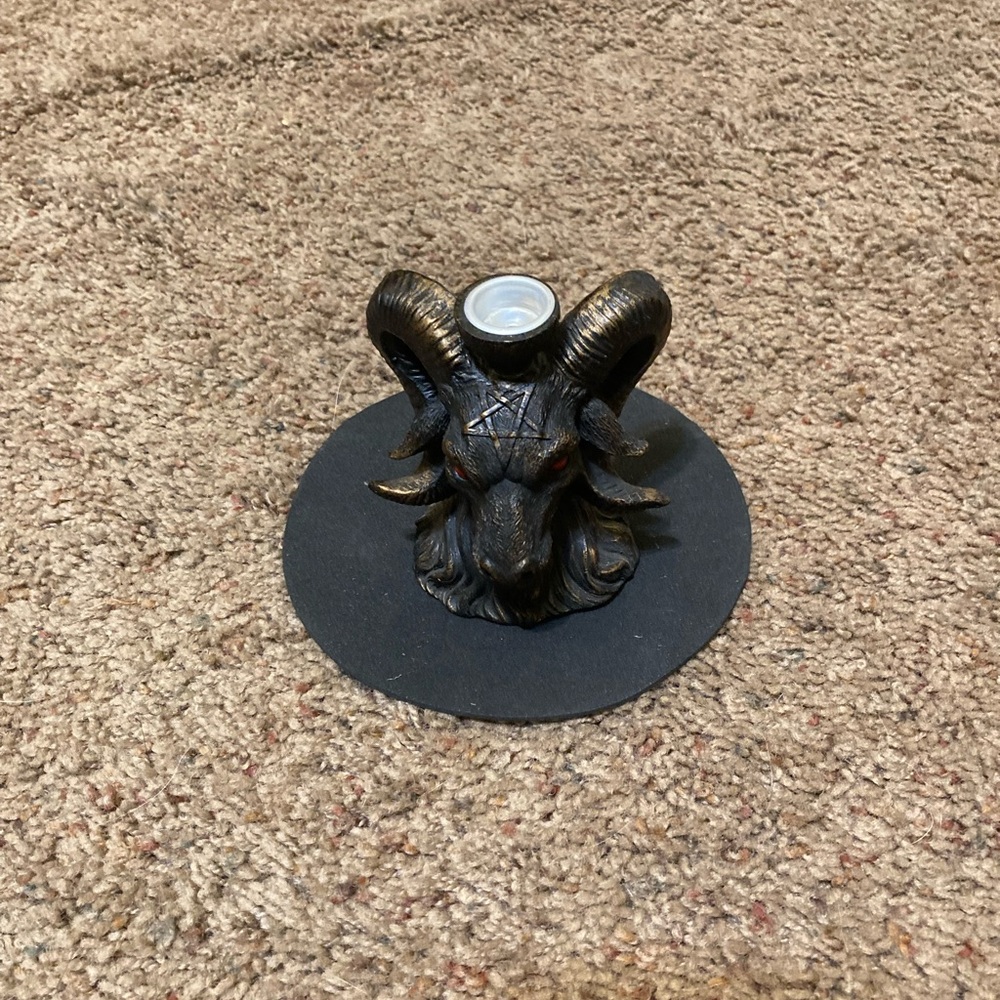 Spencer's Black Ram Head incense burner - Picture 4 of 7